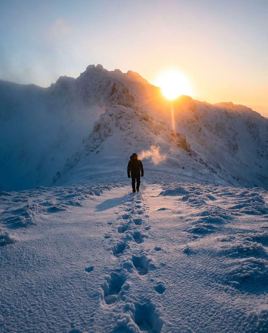 sunrise hike photo
