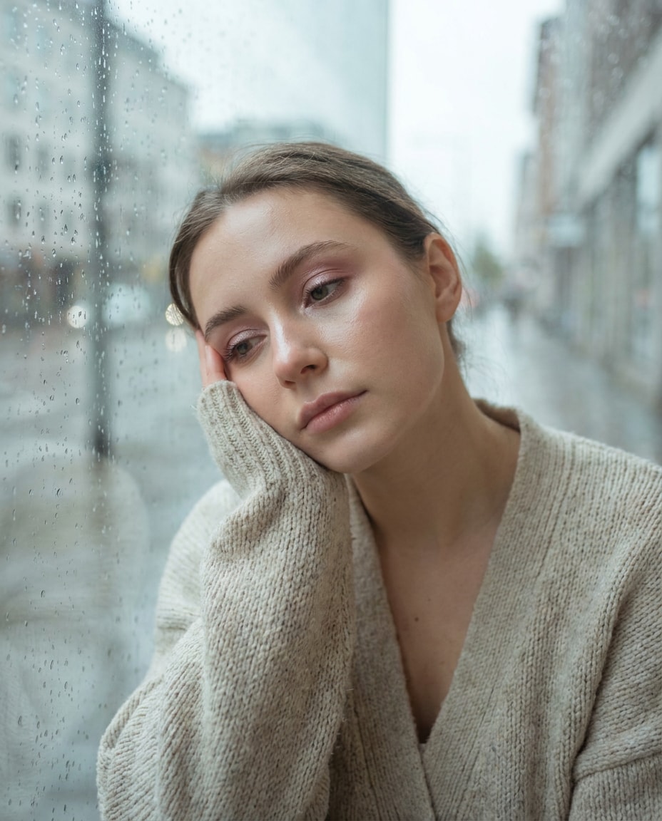 rainy window daydream photo