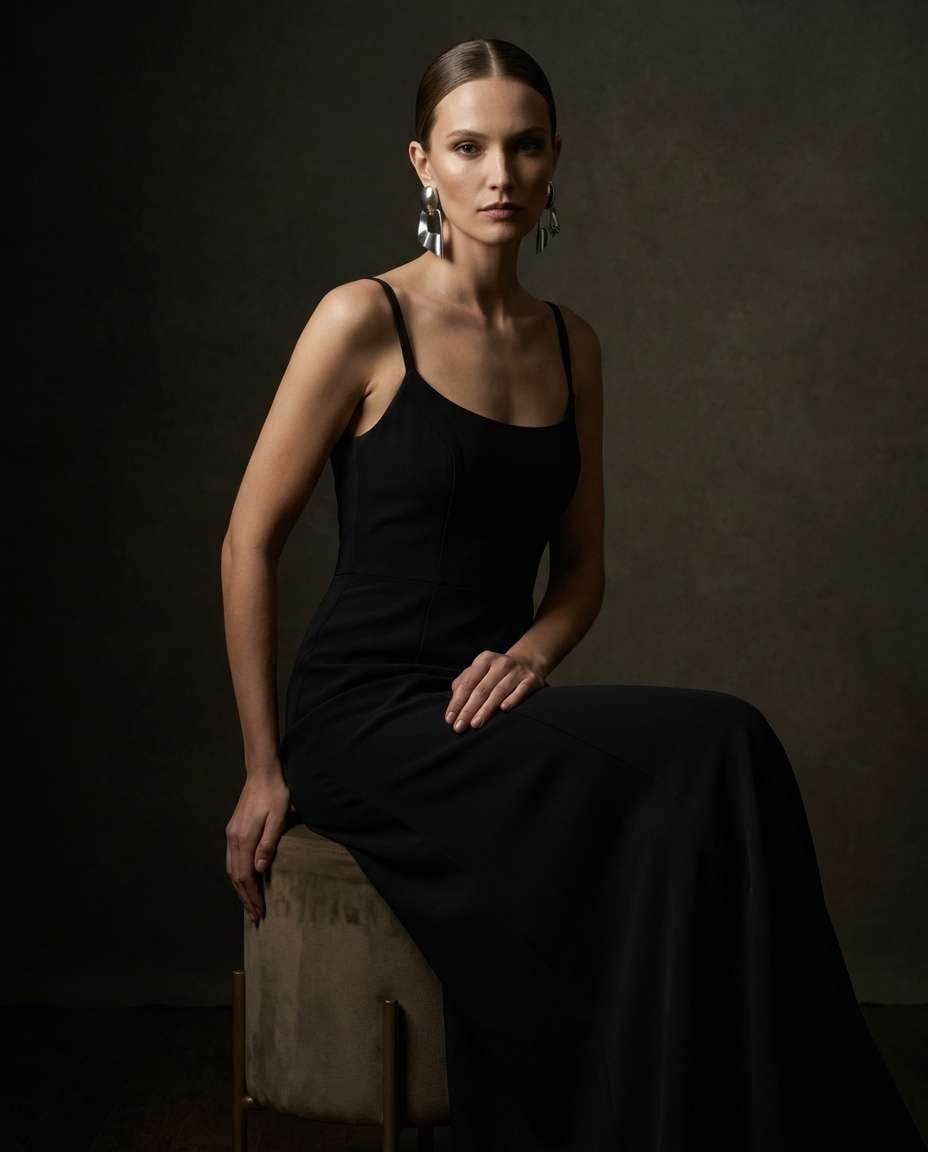 black tie minimal photo