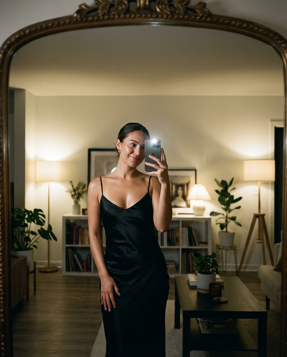 mirror selfportrait photo