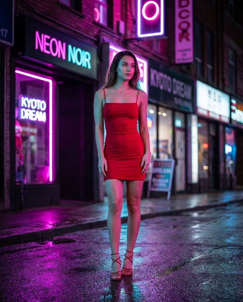 night city neon photo