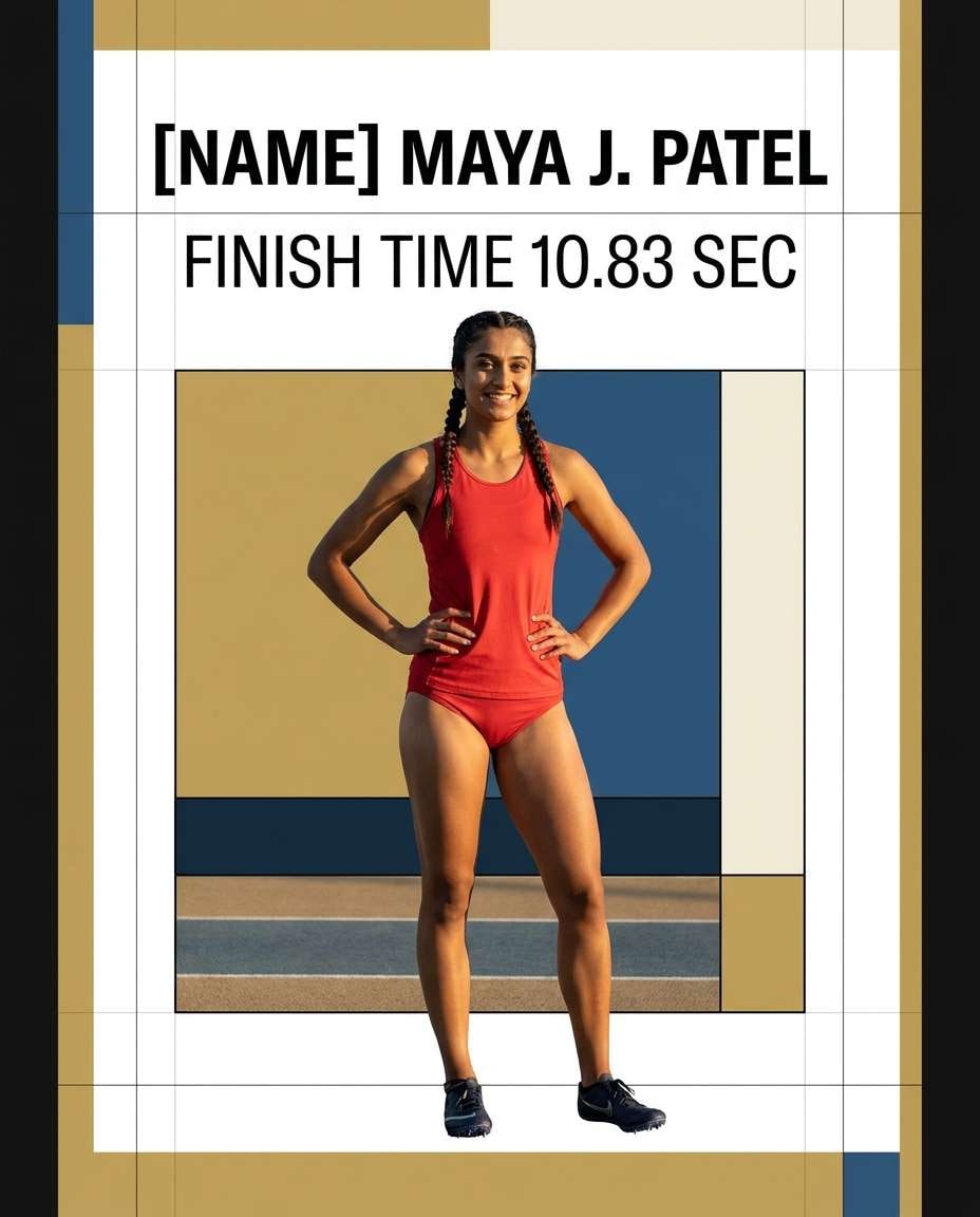 track sprint champion photo