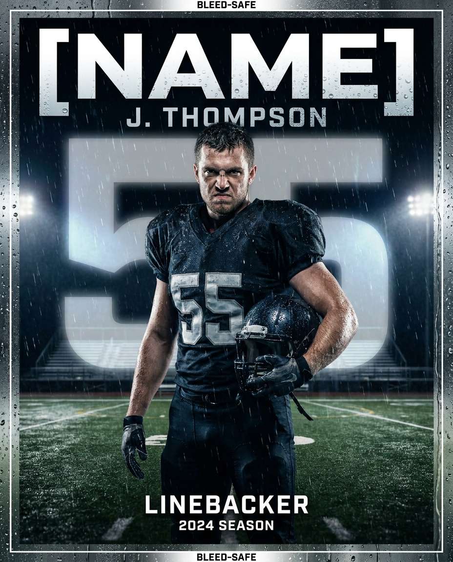 rain game football photo