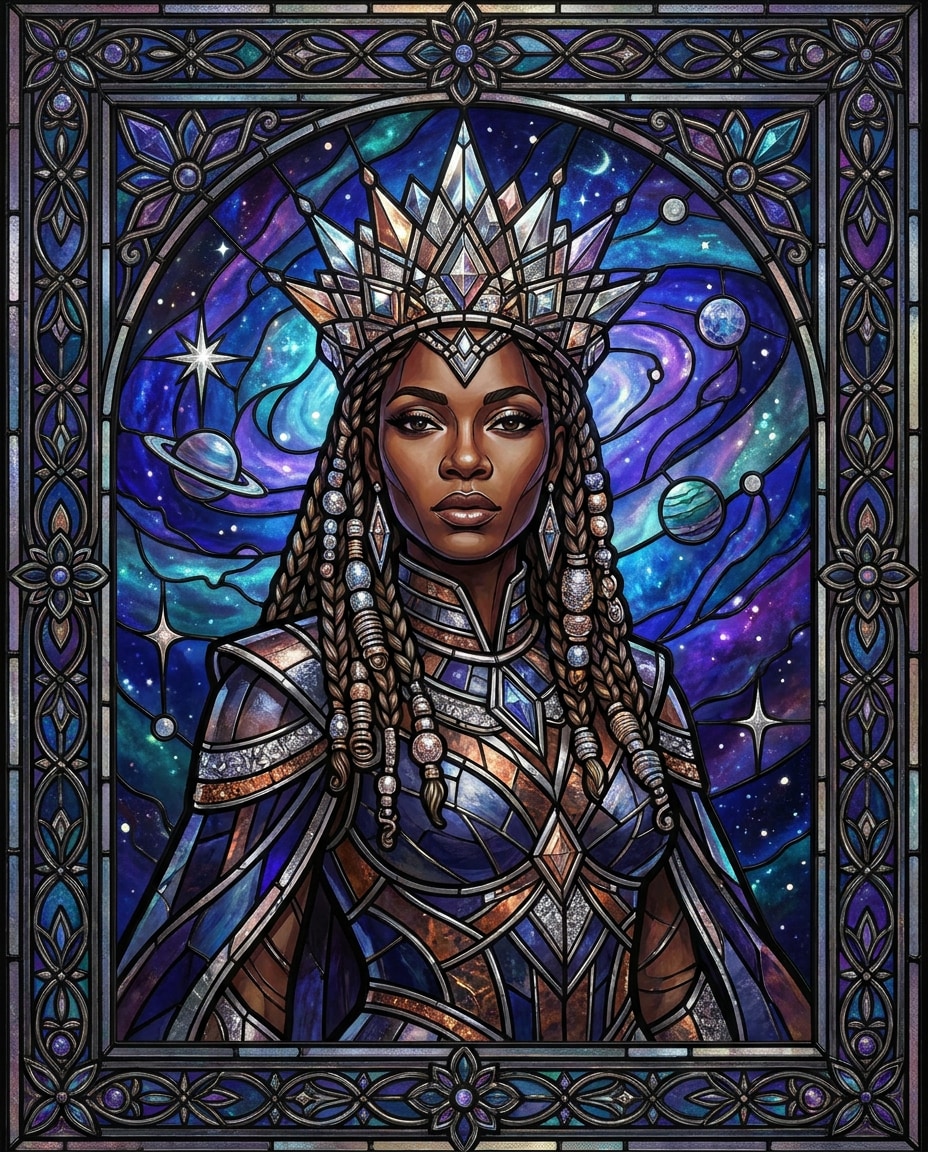 afrofuturist queen photo