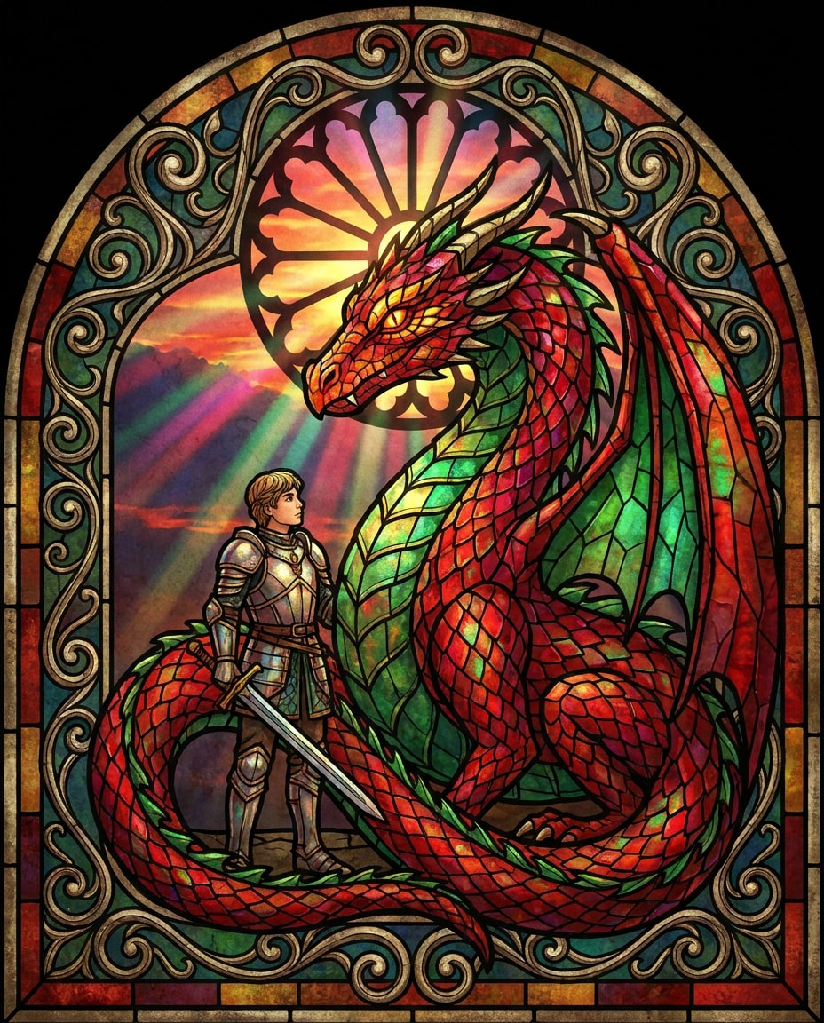 dragon guardian pair photo