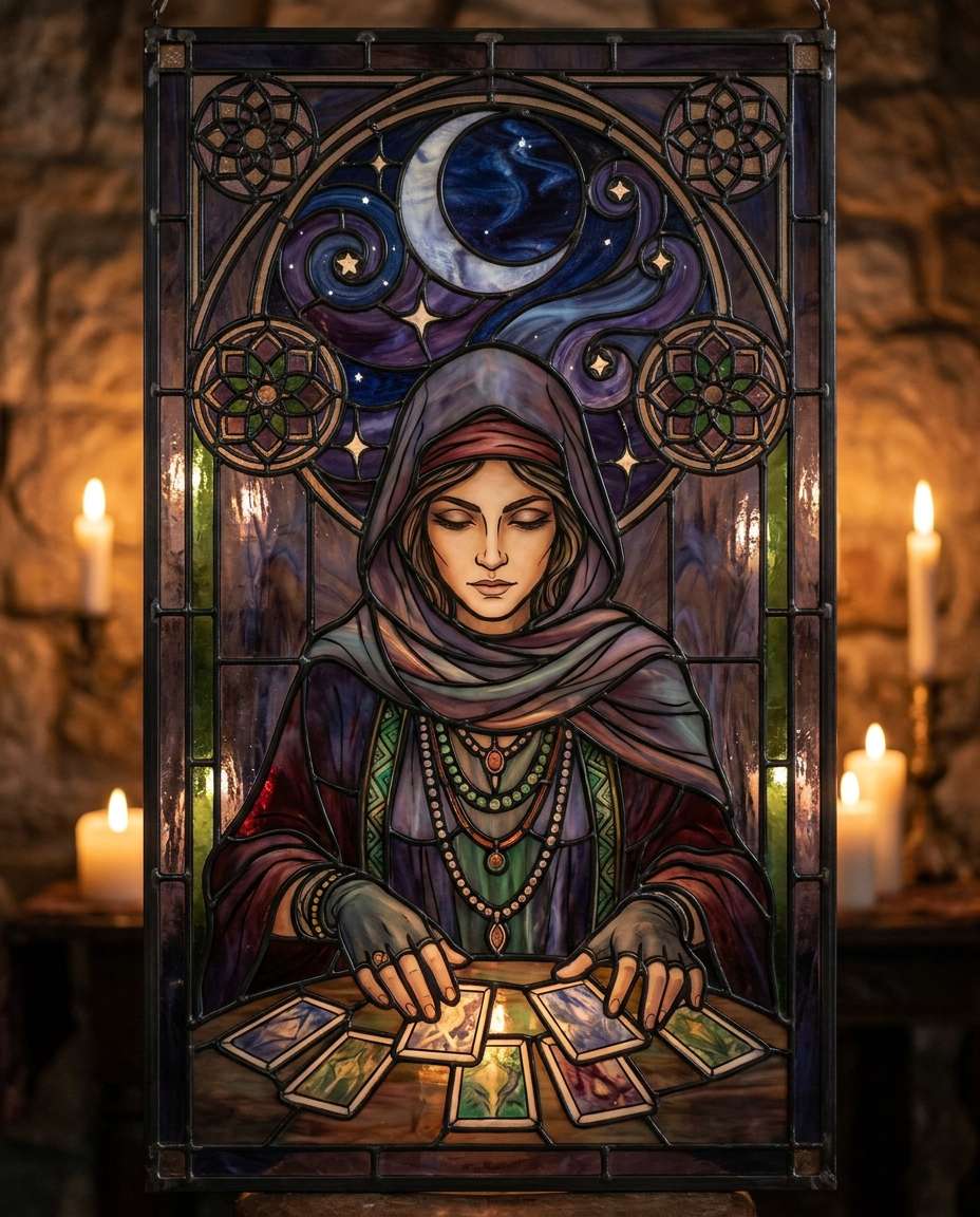 tarot reader aura photo