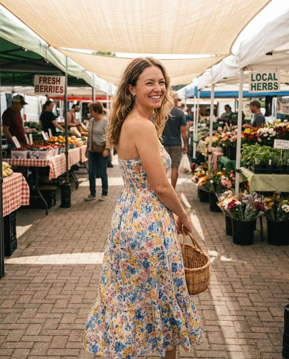 floral print daylight photo