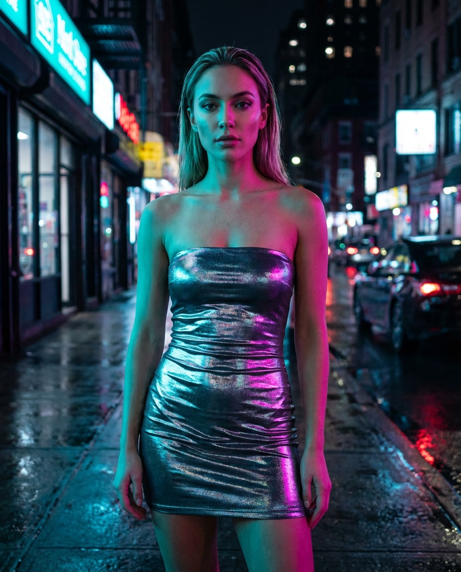 night city neon photo