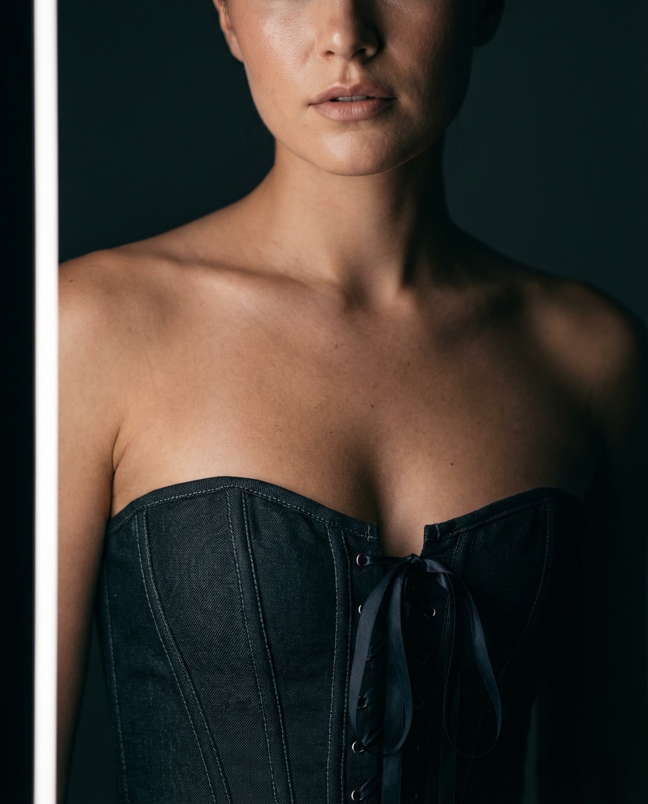 corset detail closeup photo