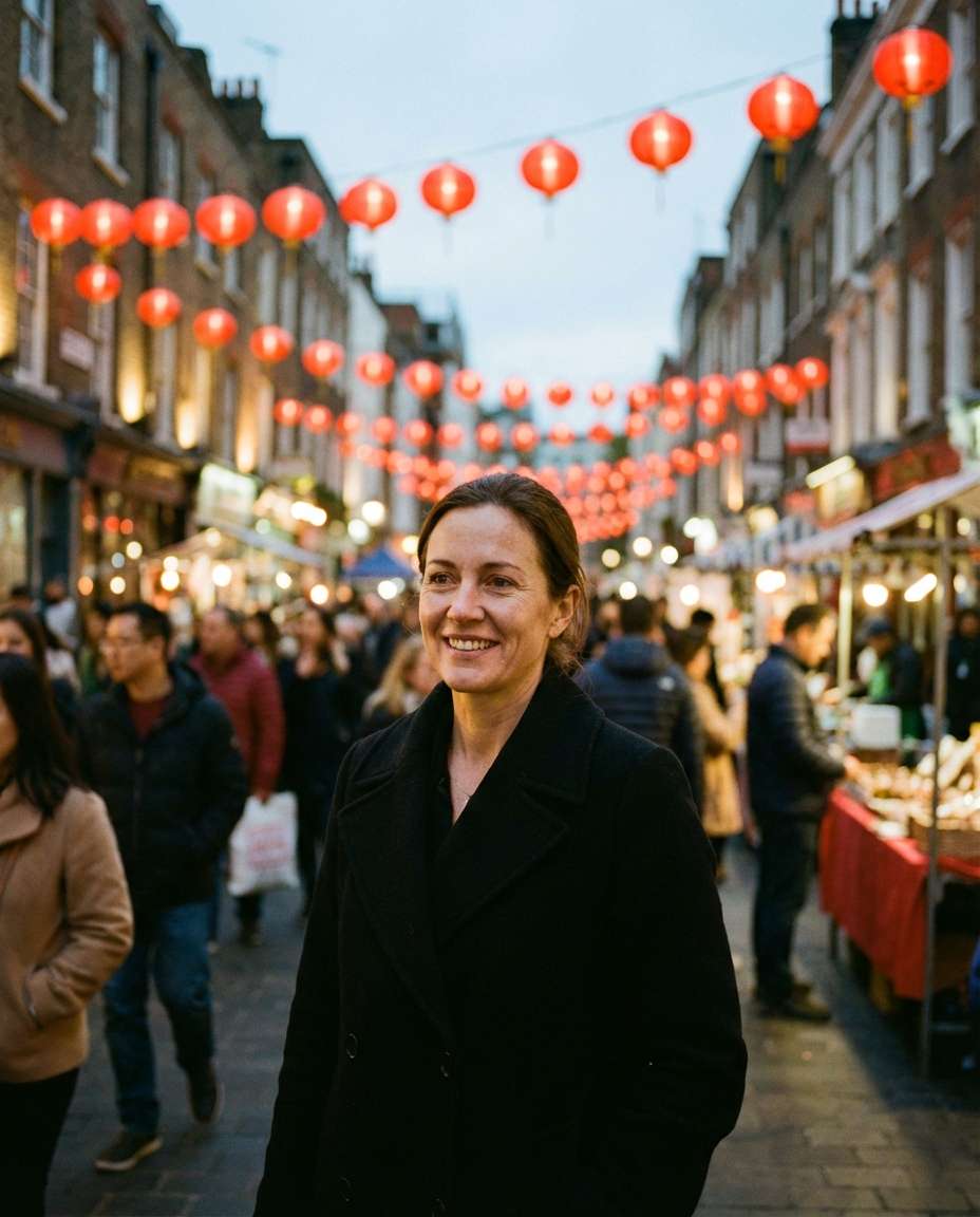 chinatown lantern photo
