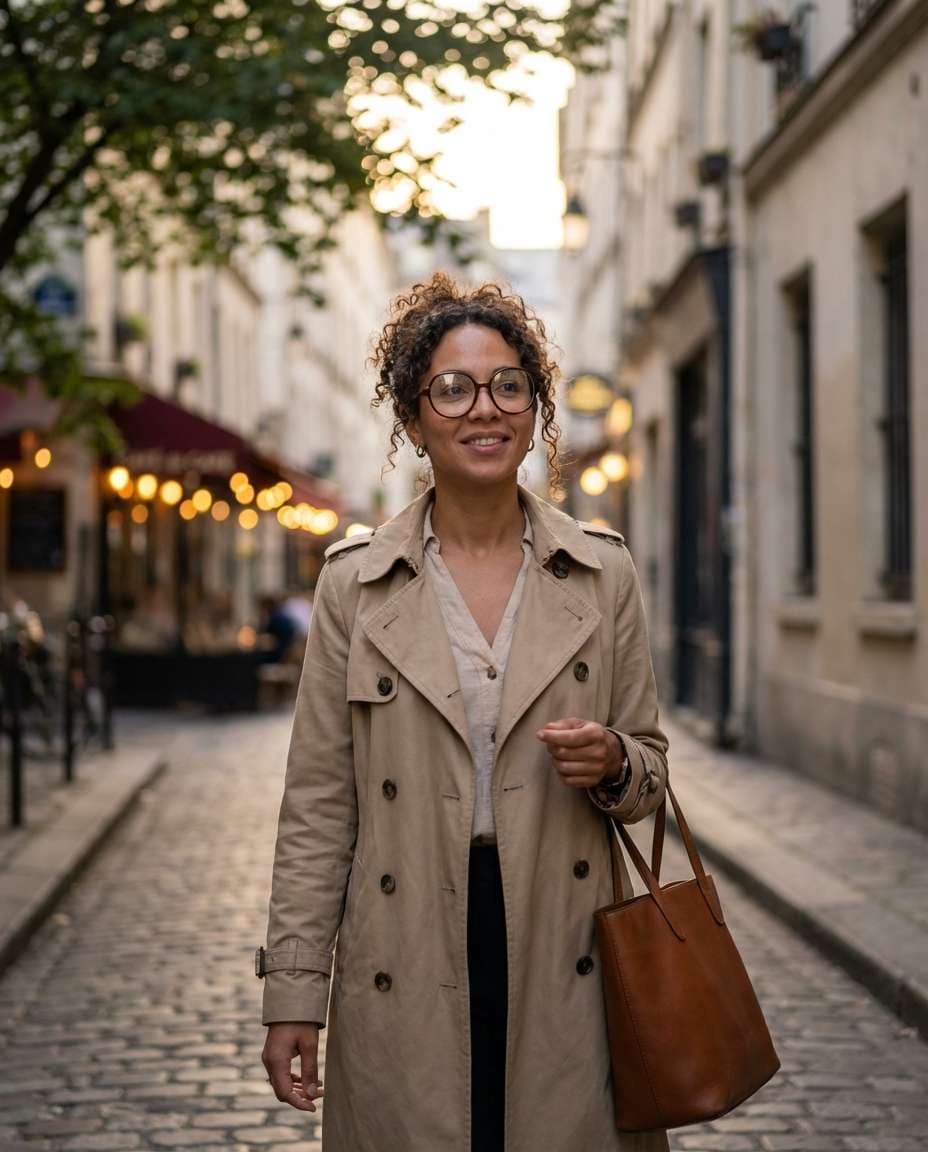 golden hour portrait photo