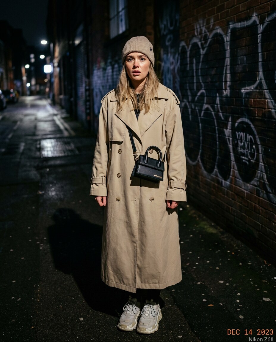 street flash look photo