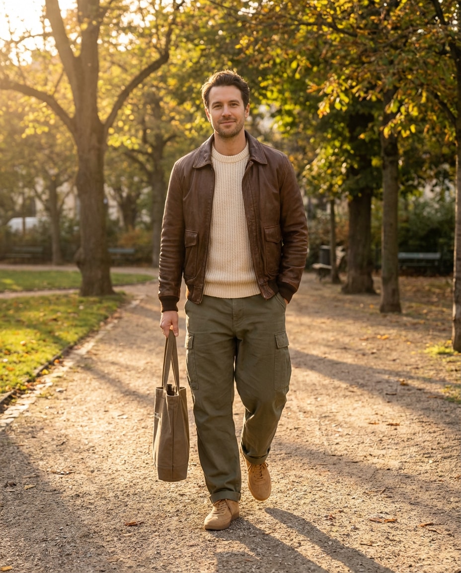 earthtone layering photo