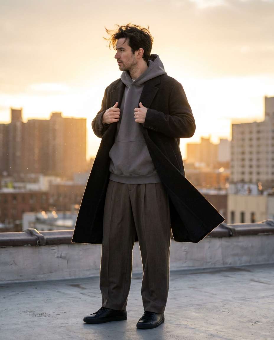 rooftop windy fit photo