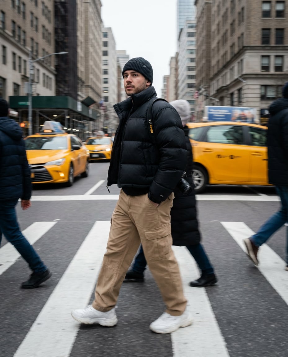 baggy cargo confidence photo