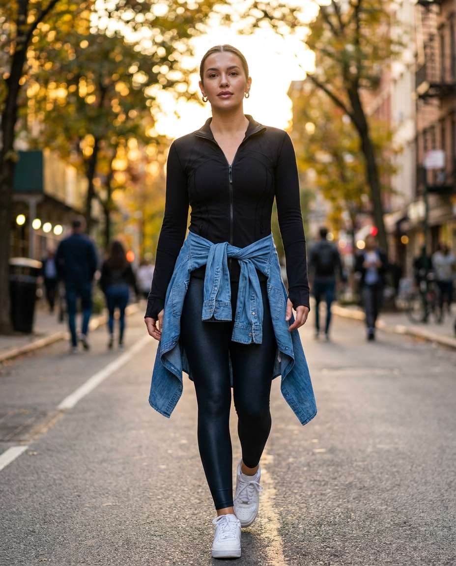 athleisure street chic photo
