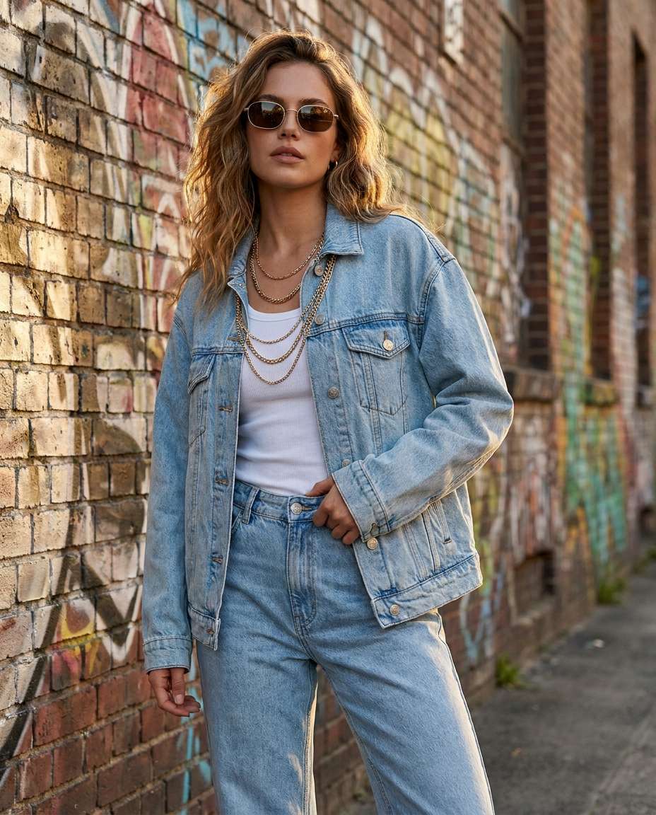 denim on denim photo