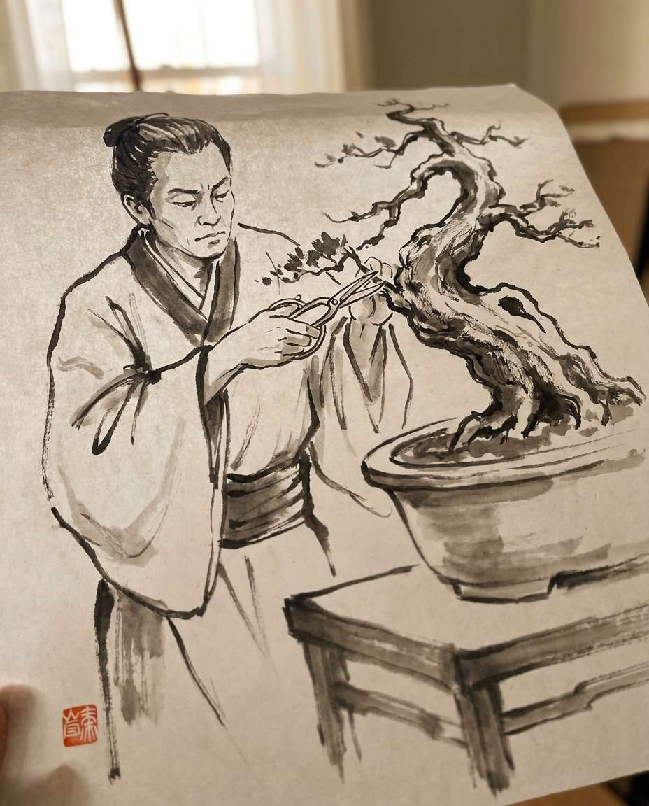 bonsai study photo