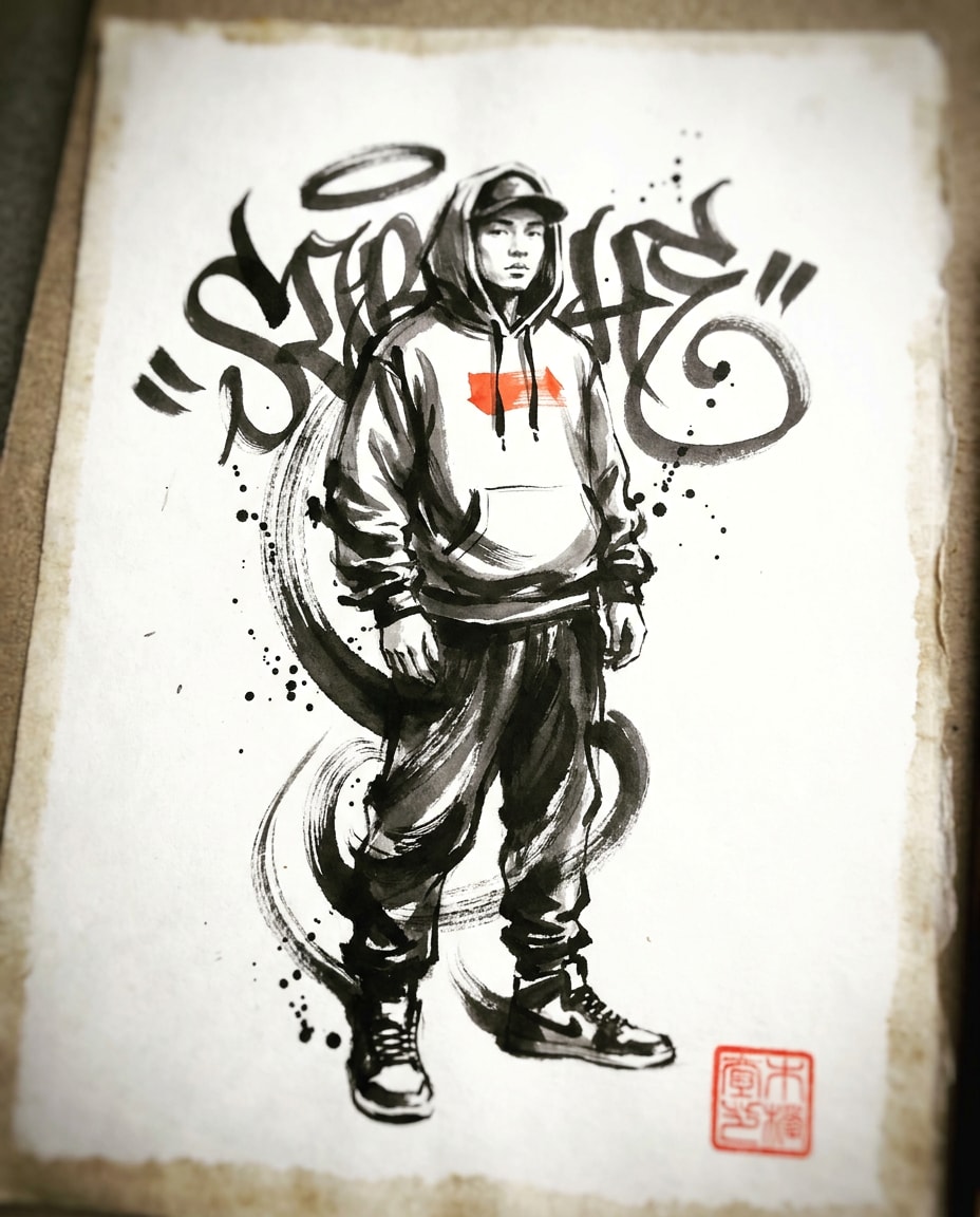 streetwear fusion photo