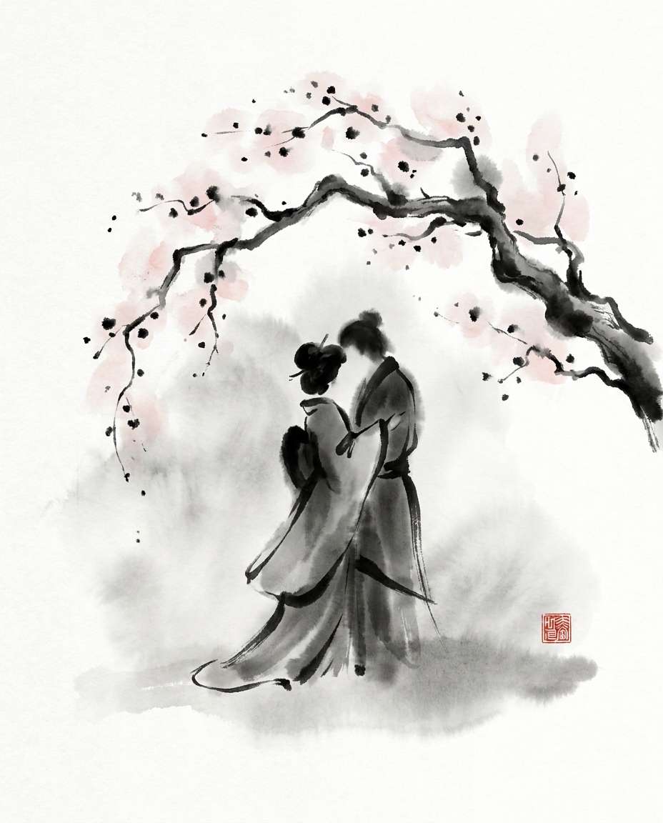 cherry blossom silence photo