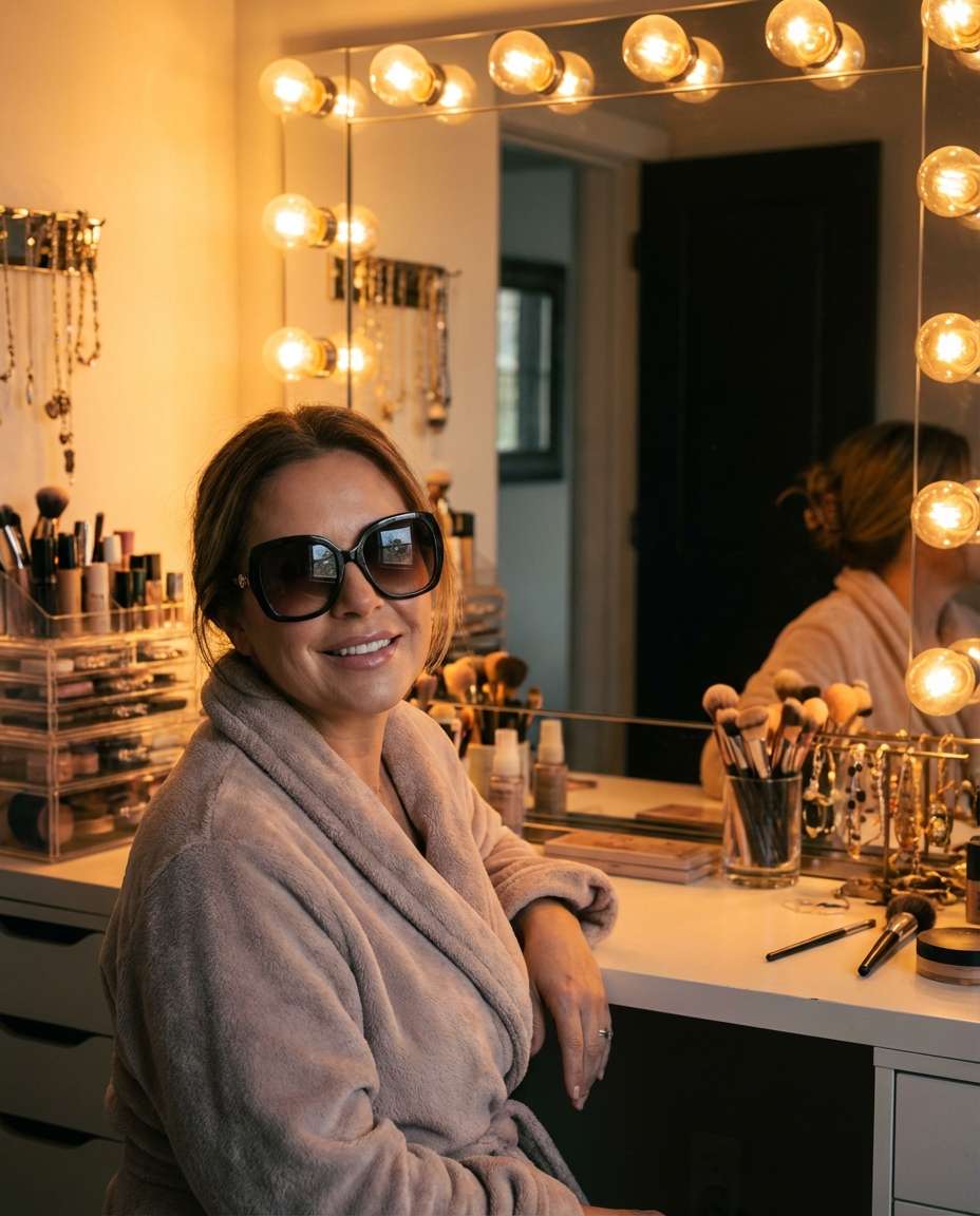 soft glam vanity photo