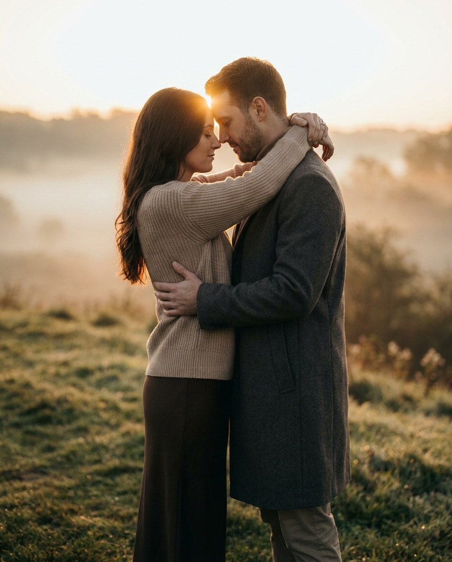 engagement shot photo