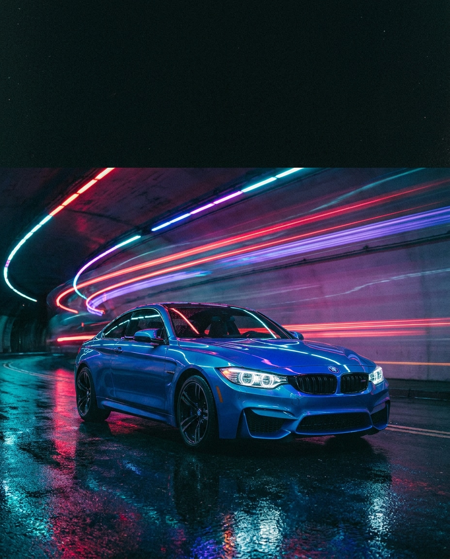 neon tunnel sprint photo