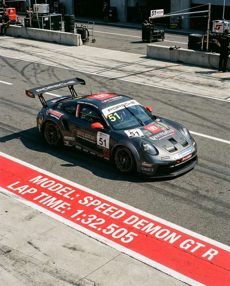 track day number photo
