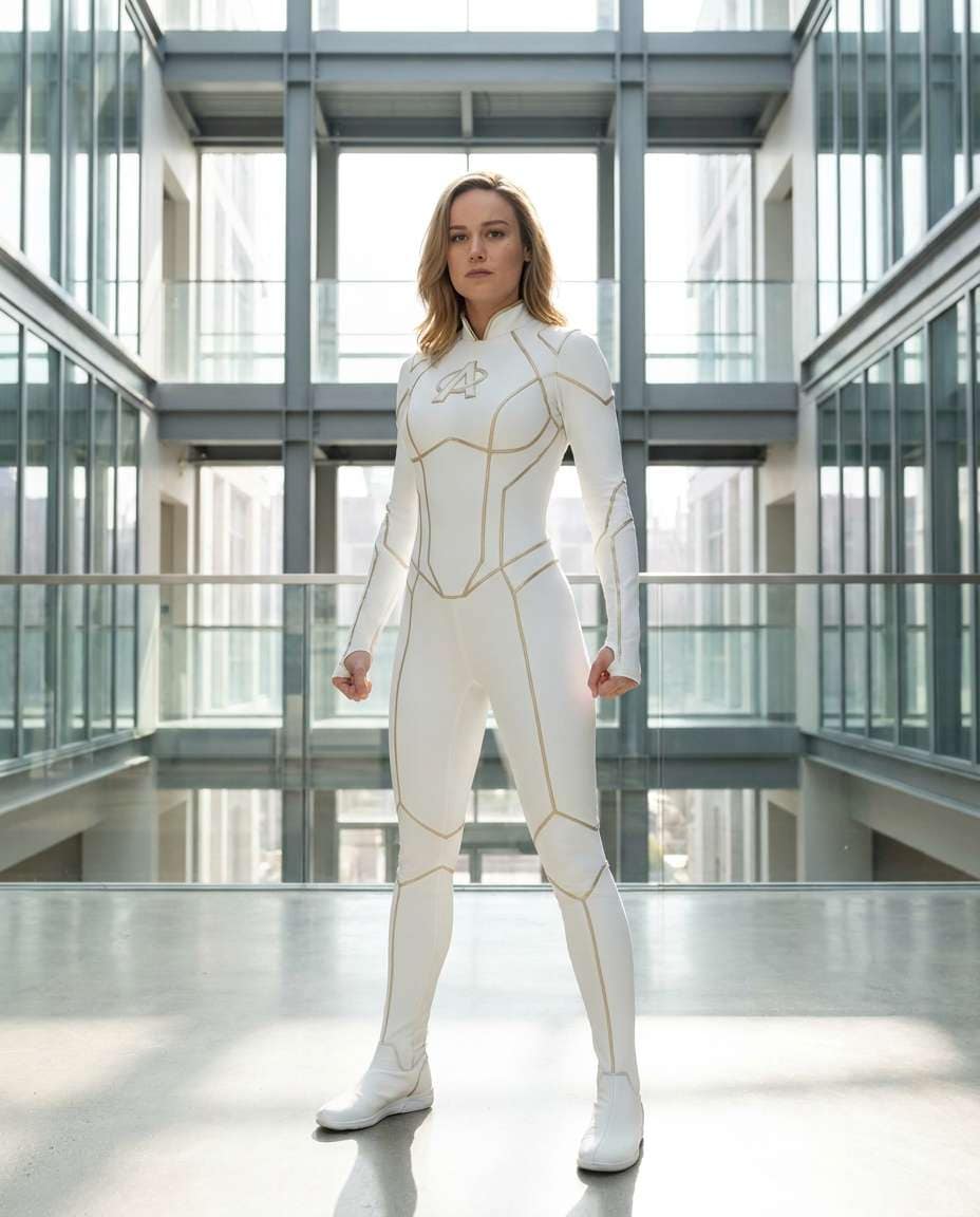 clean white suit heroine photo