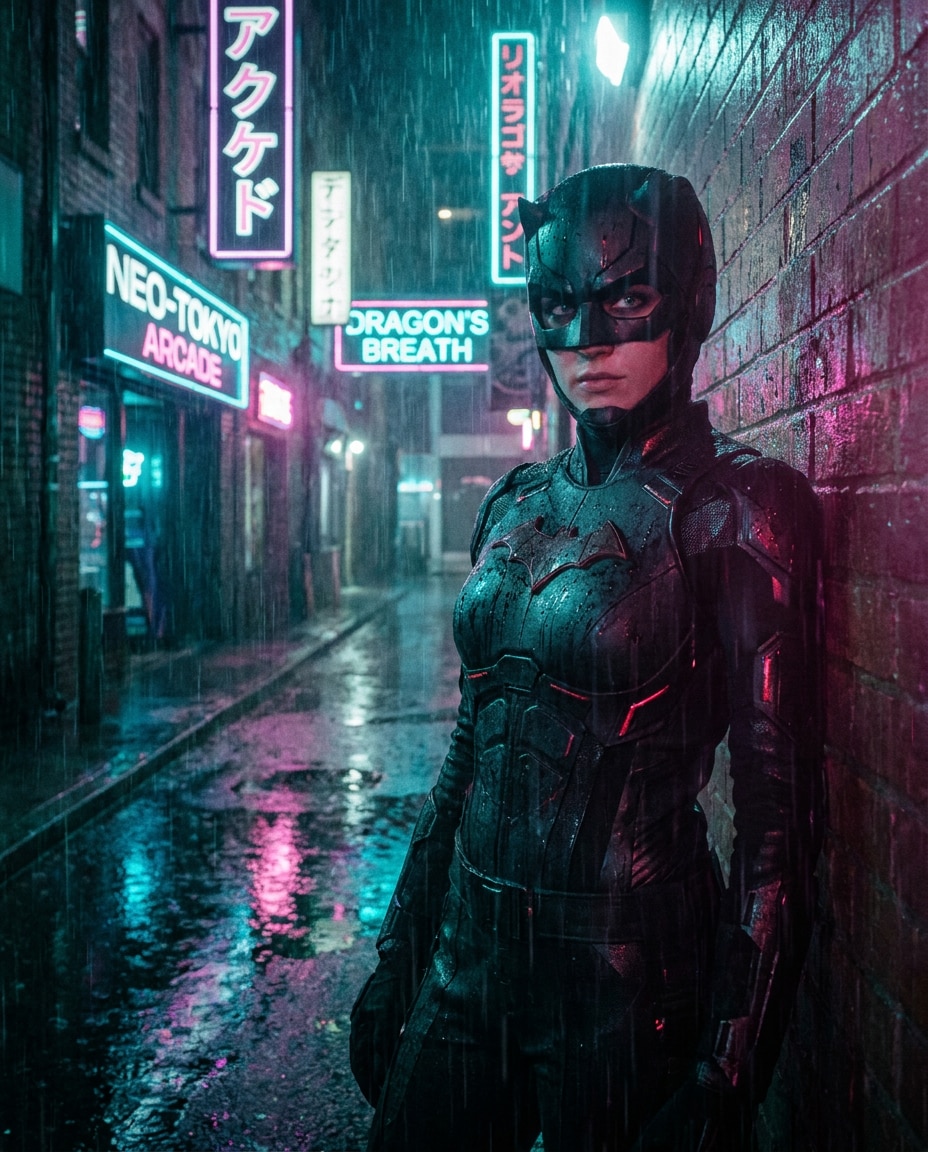 neon alley vigilante photo