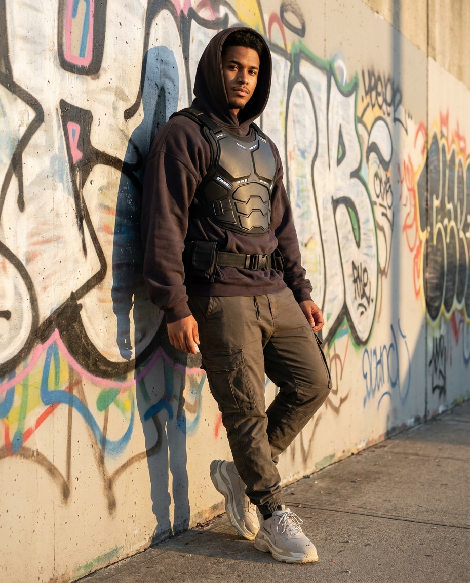 streetwear hero fit photo