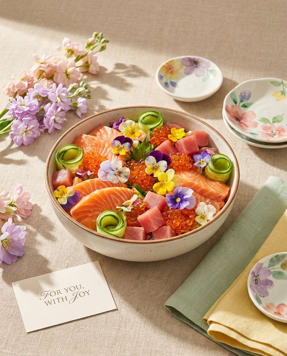 chirashi color splash photo