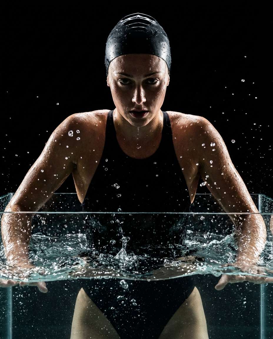 minimal studio splash photo