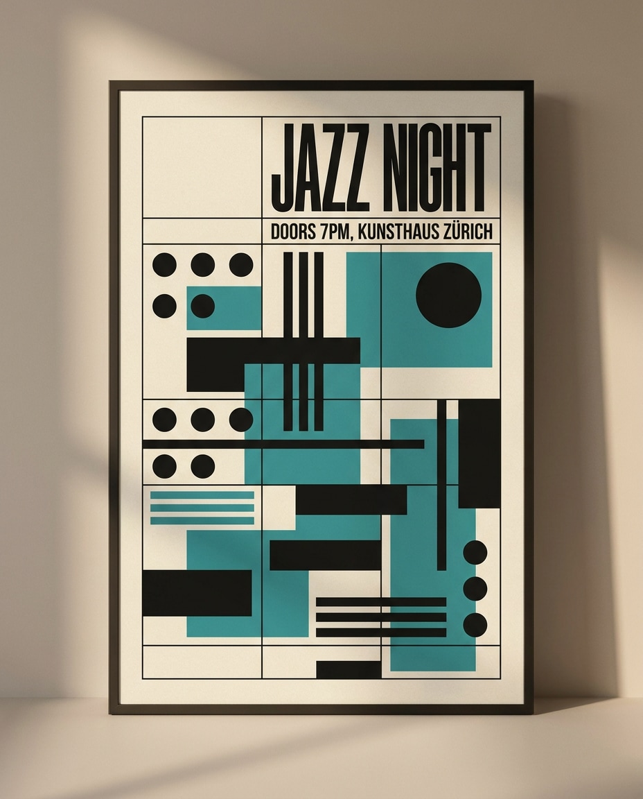 modern jazz night photo