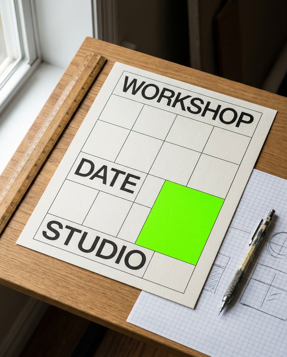 desk flat lay mockup photo