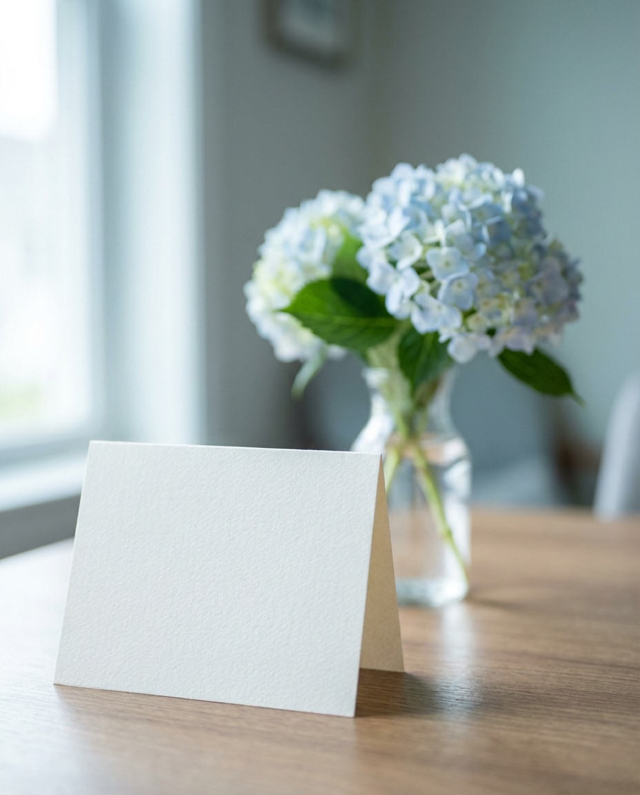 blue hydrangea calm photo