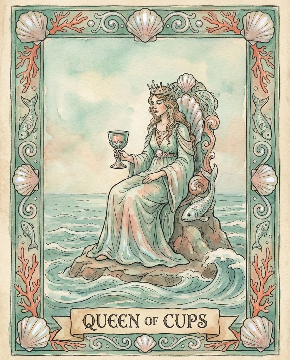 watercolor ocean photo