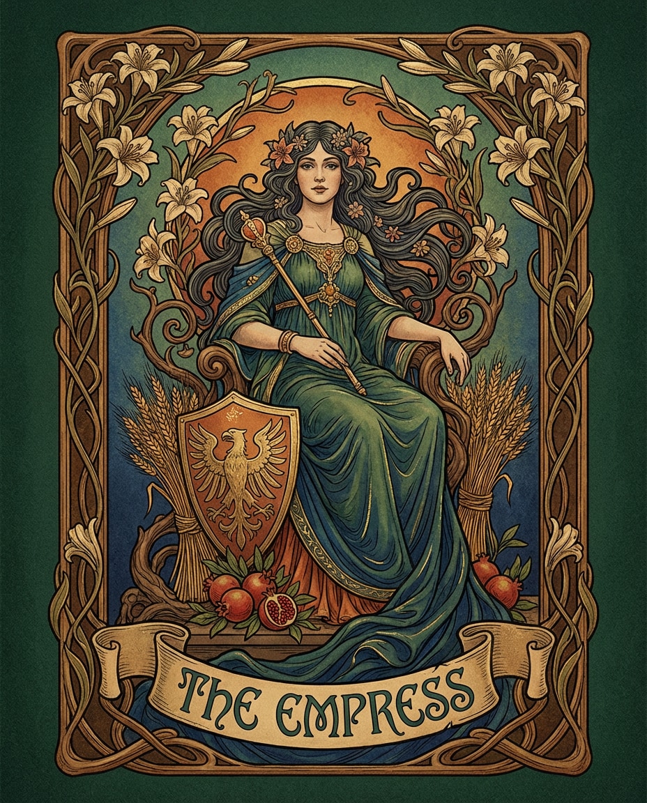 art nouveau empress photo