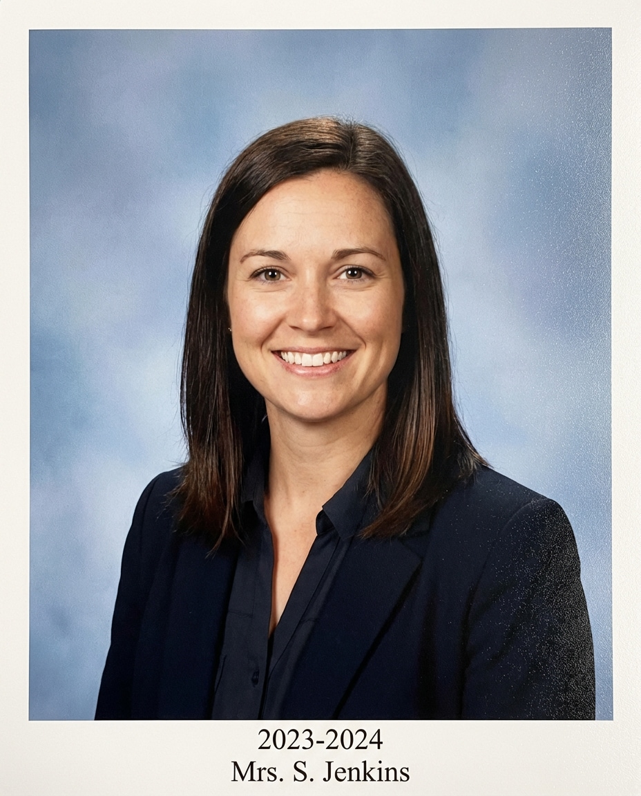 classic yearbook style photo