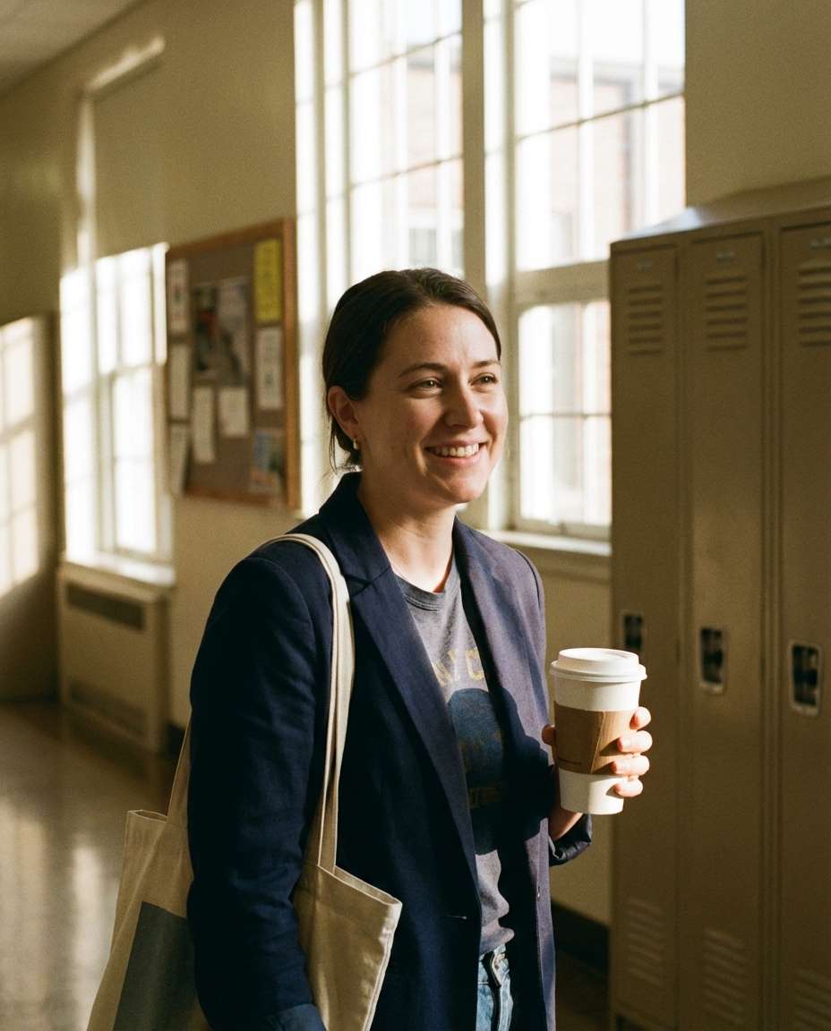 coffee before class photo