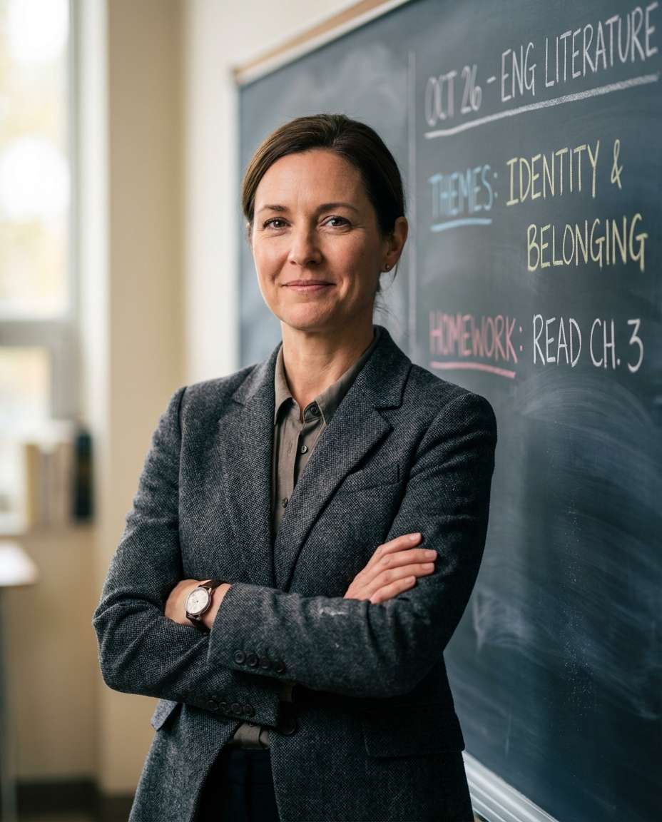 chalkboard confidence photo