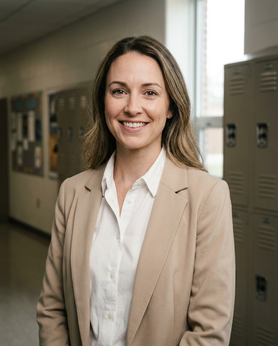 soft flash hallway photo
