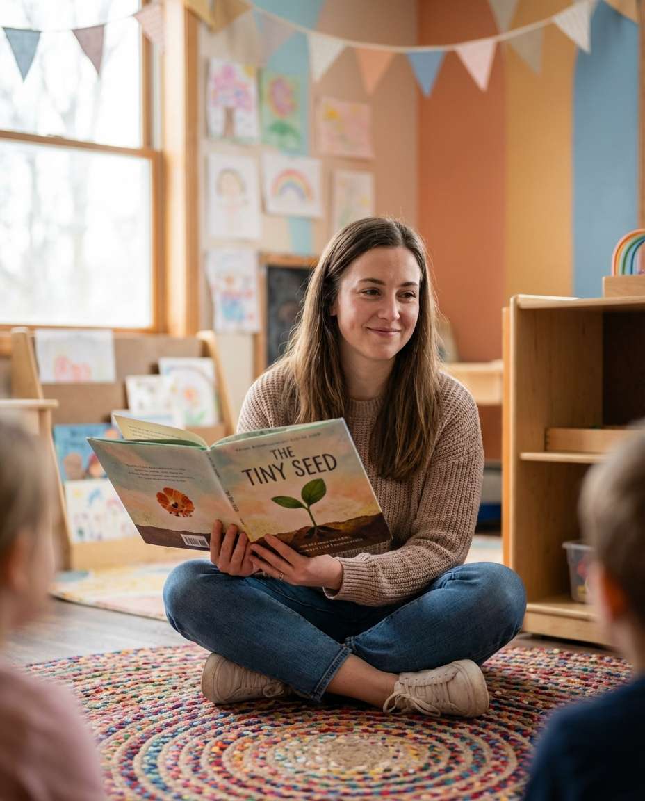 kindergarten story time photo