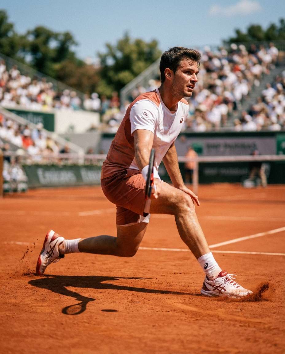 clay court slide photo