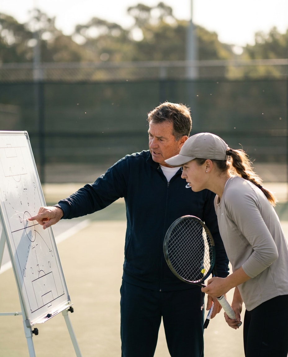 coach and player photo