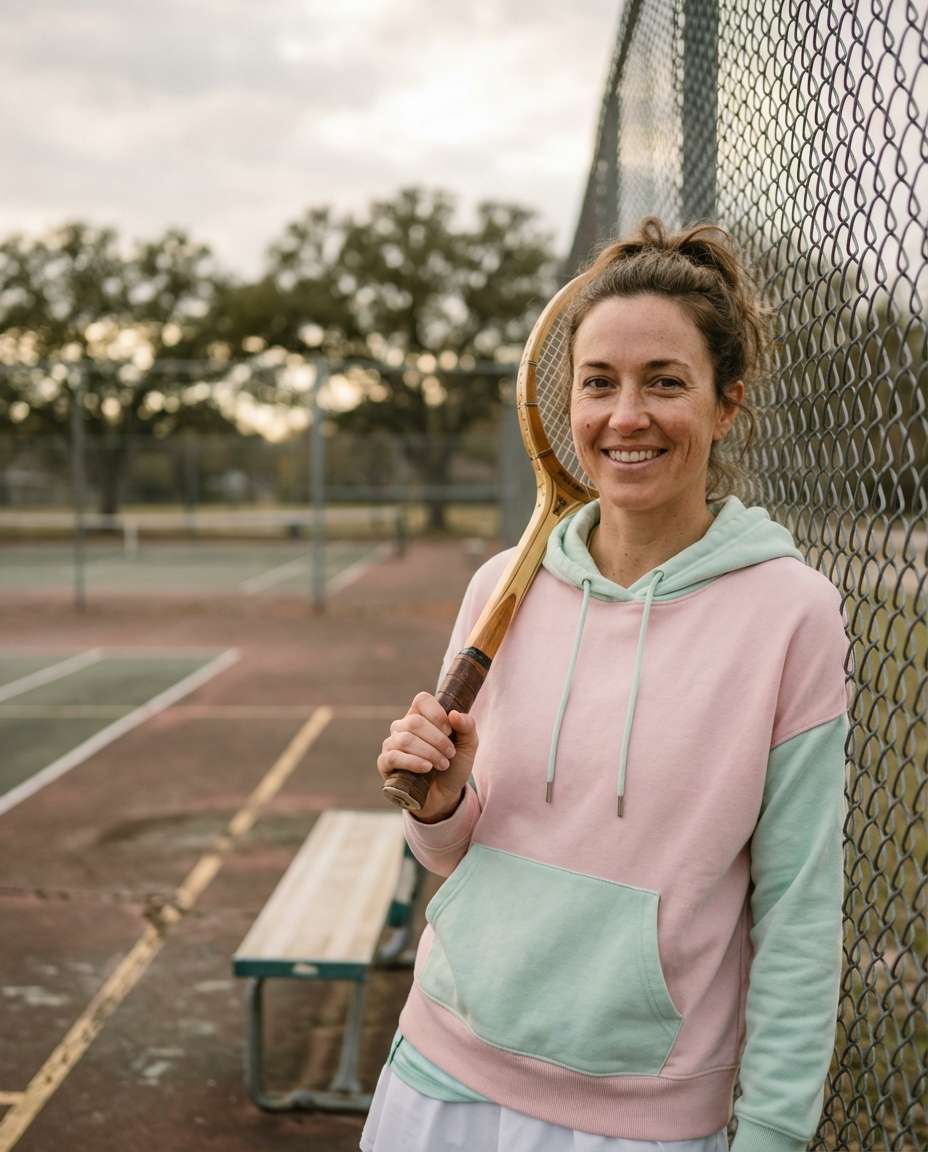 soft court portrait photo