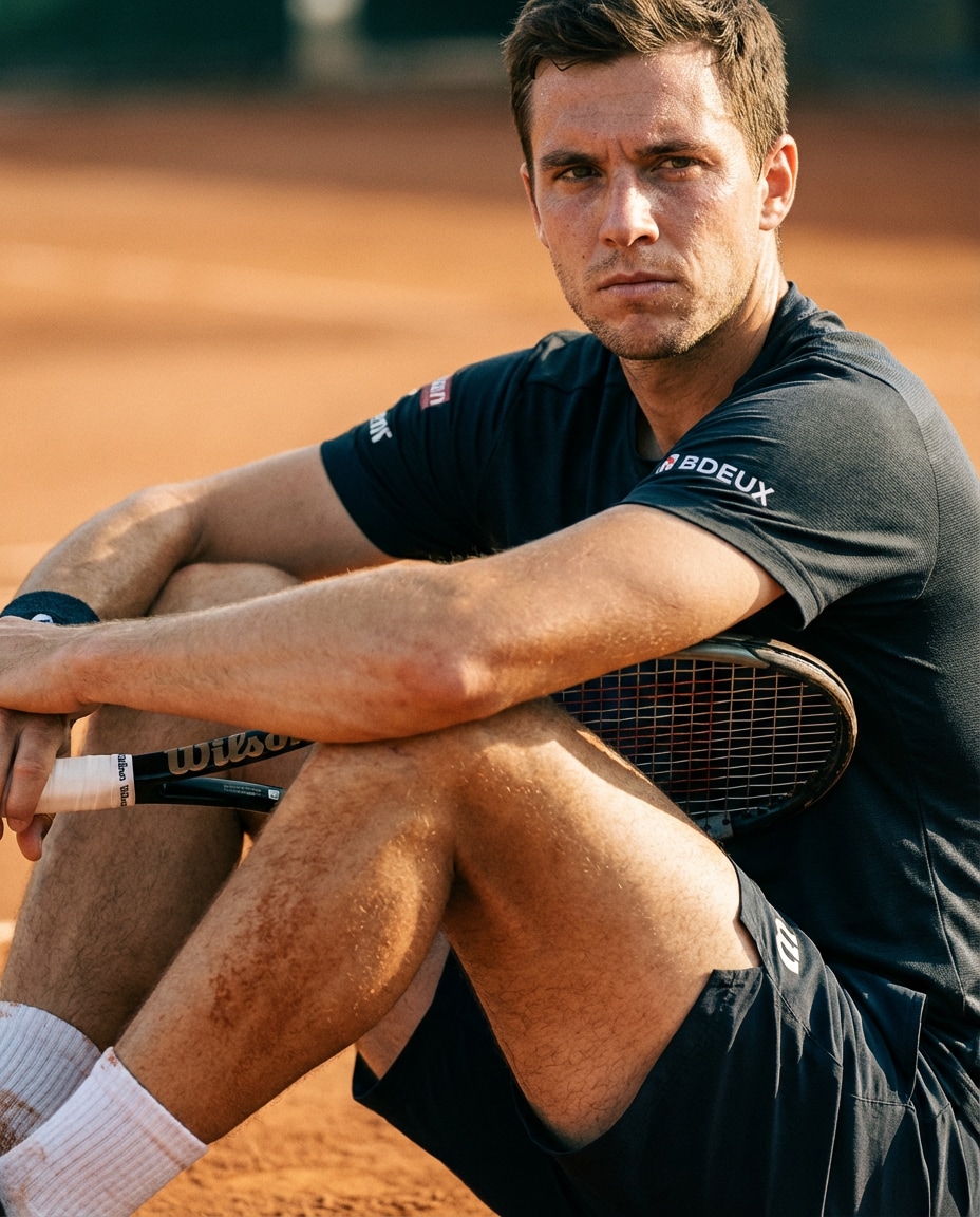 clay dust portrait photo