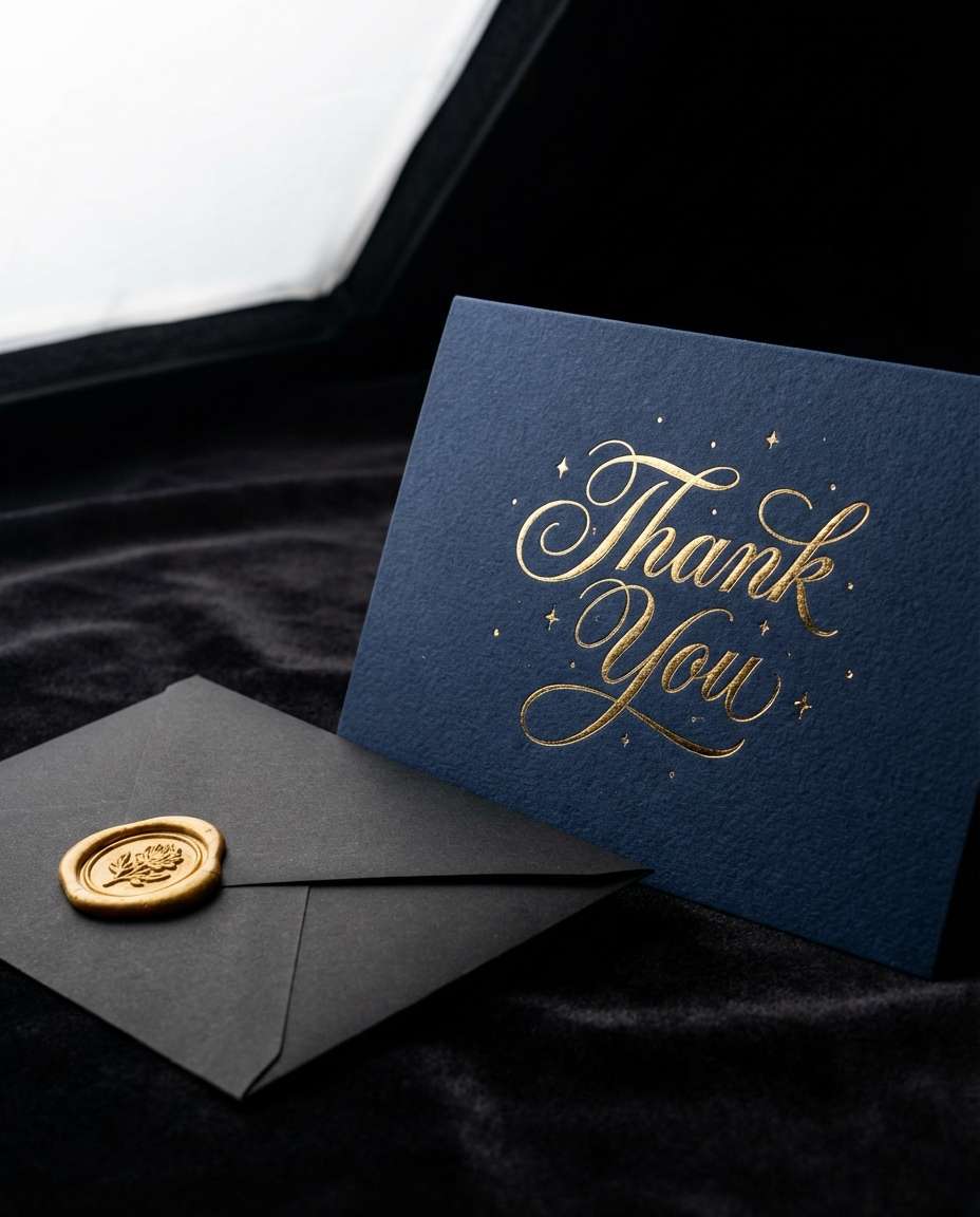 gold foil navy luxe photo