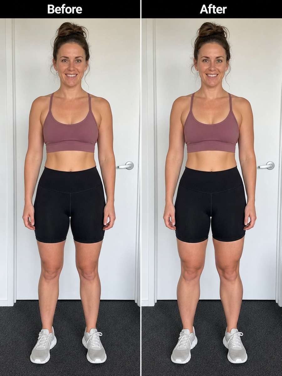 Bikeshort Activewear Leg Edit photo
