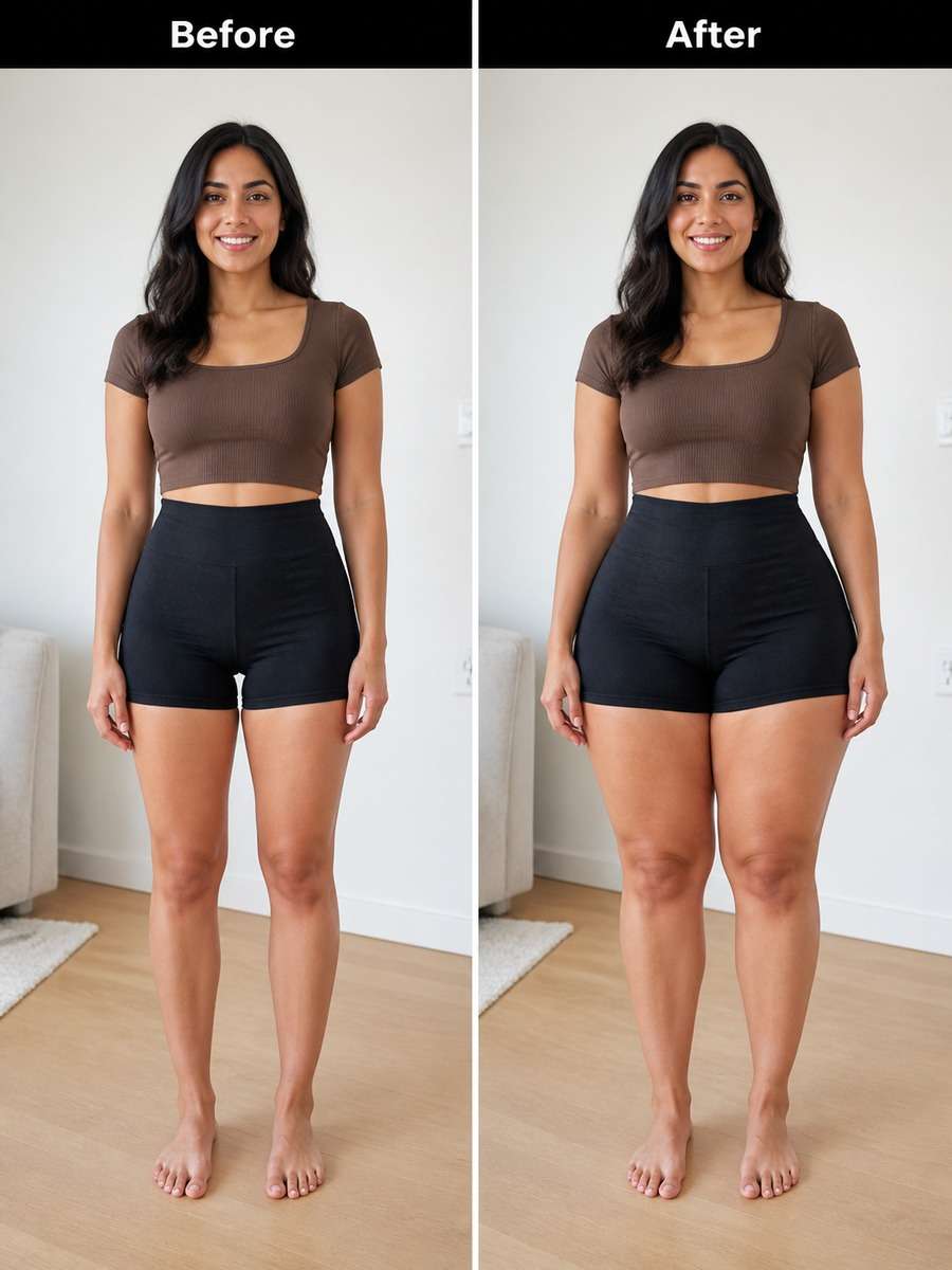High-Waist Outfit Thigh Boost photo